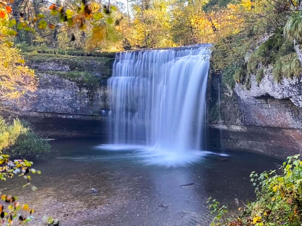 cascade du hérisson jura
