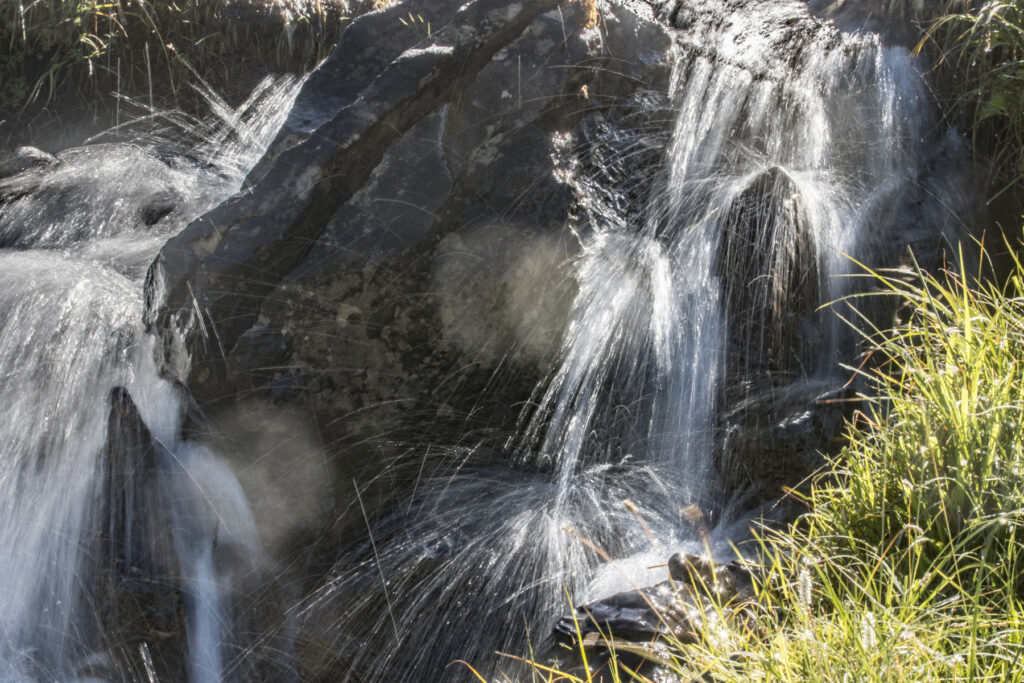 Mini cascade, vallée de la Haute Ubaye