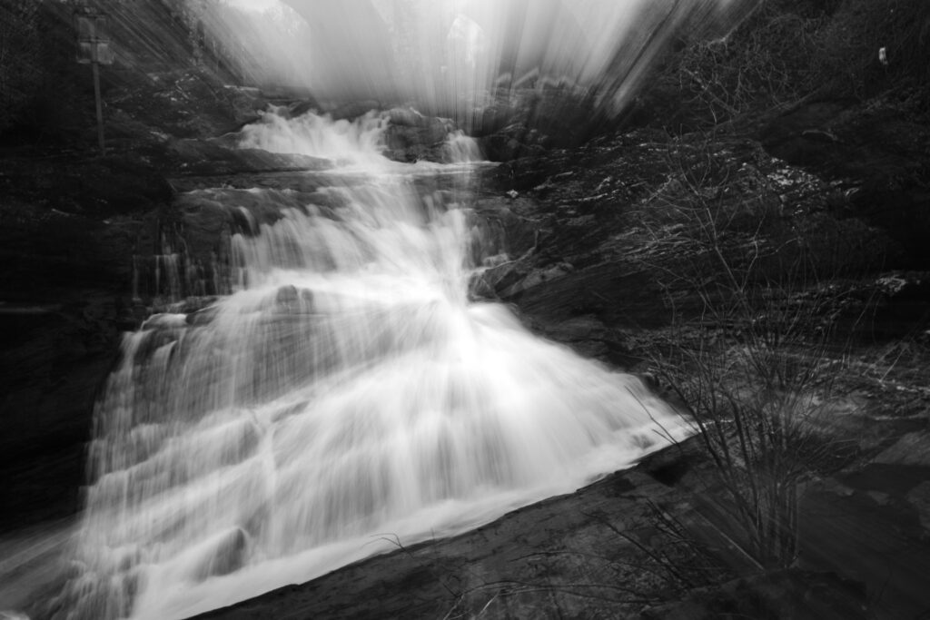 cascade de lumières