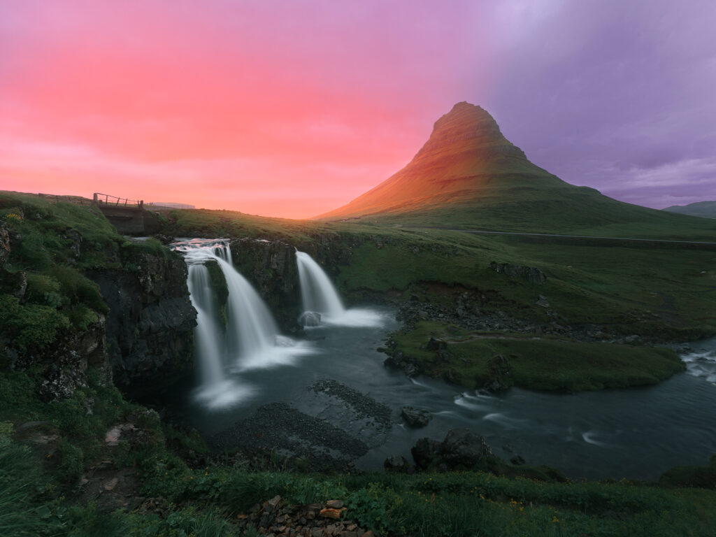 Pluie et Soleil de minuit