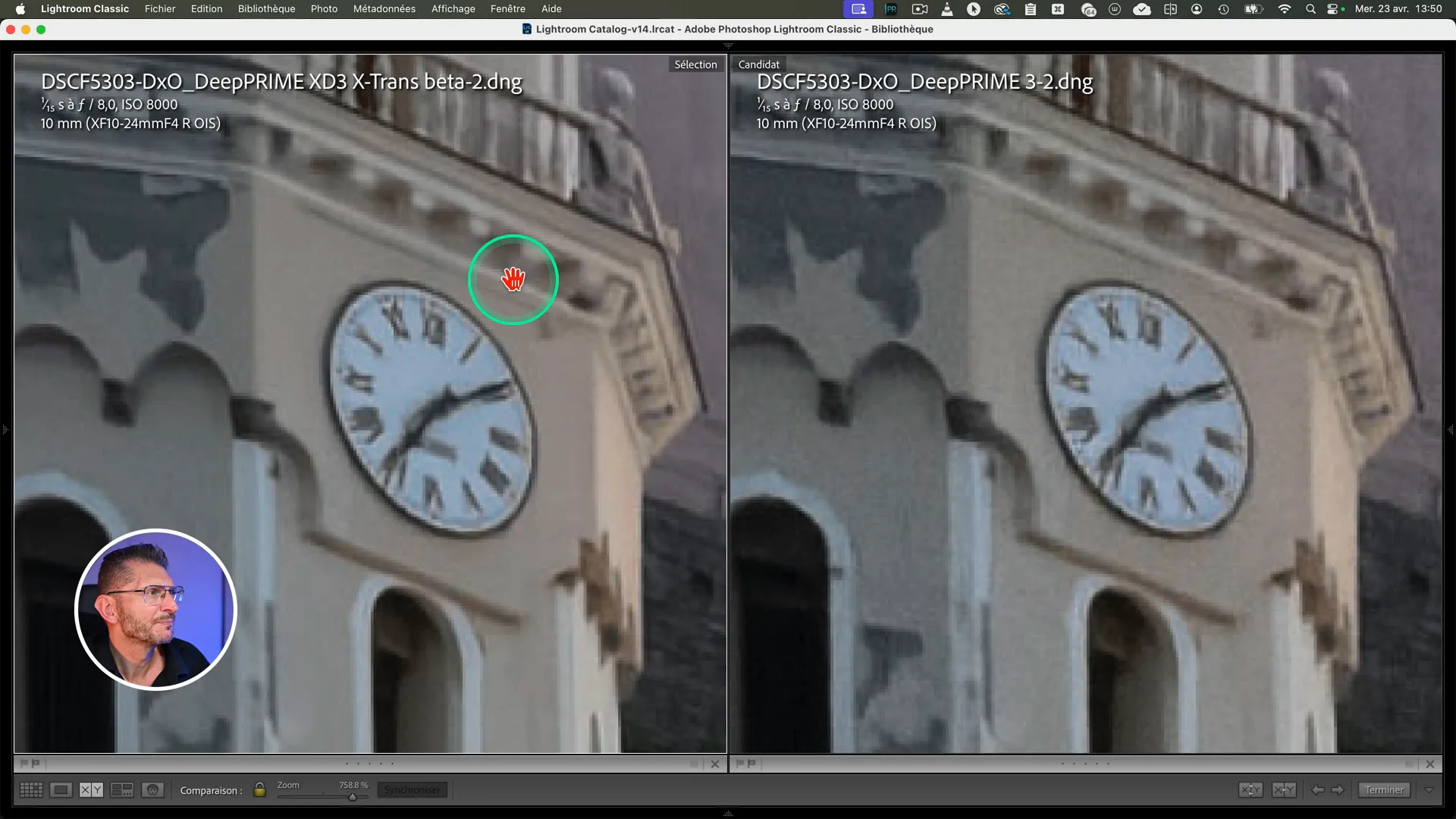 test dxo pureraw sur capteur x-trans