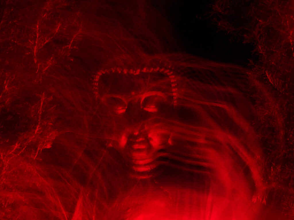 Bouddha en Rouge
