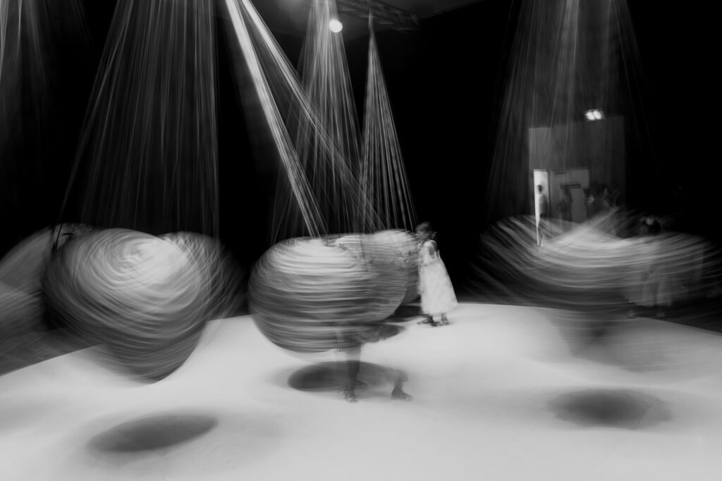 Les ballons dans l’espace