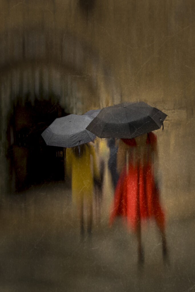 Un jour d'été sous la pluie