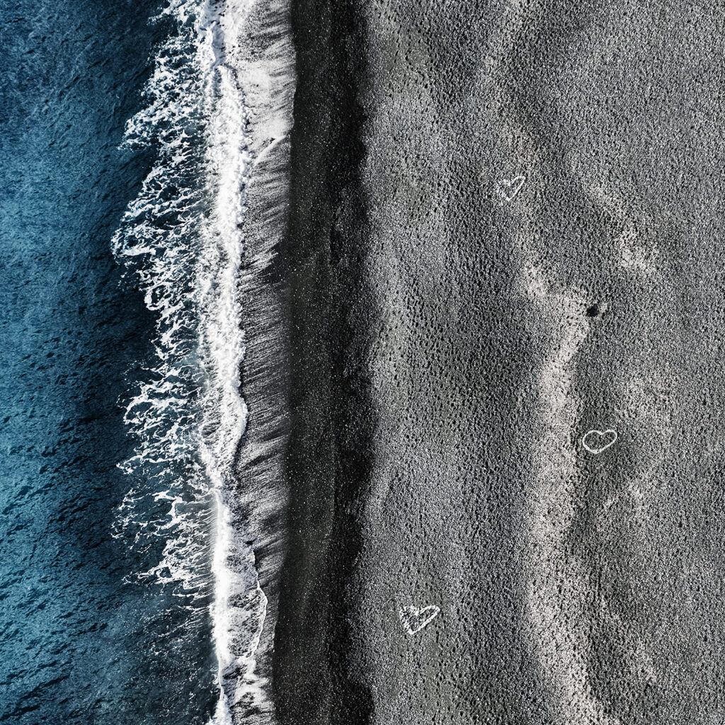 Plage galets noirs Nonza- Cap Corse