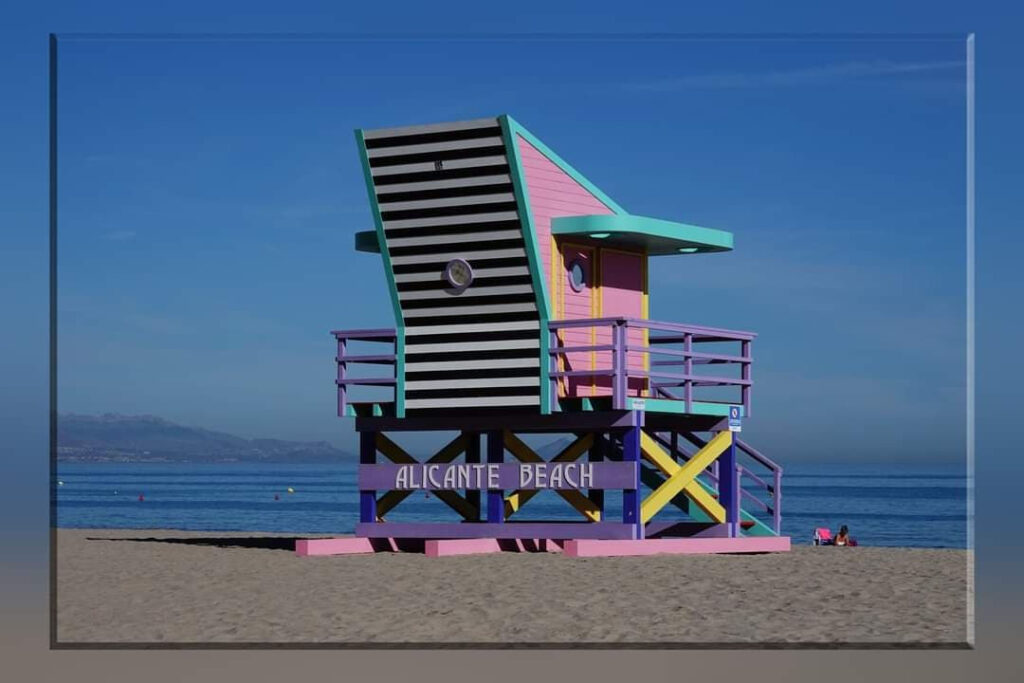 carte postale "Bonjour d'Alicante"