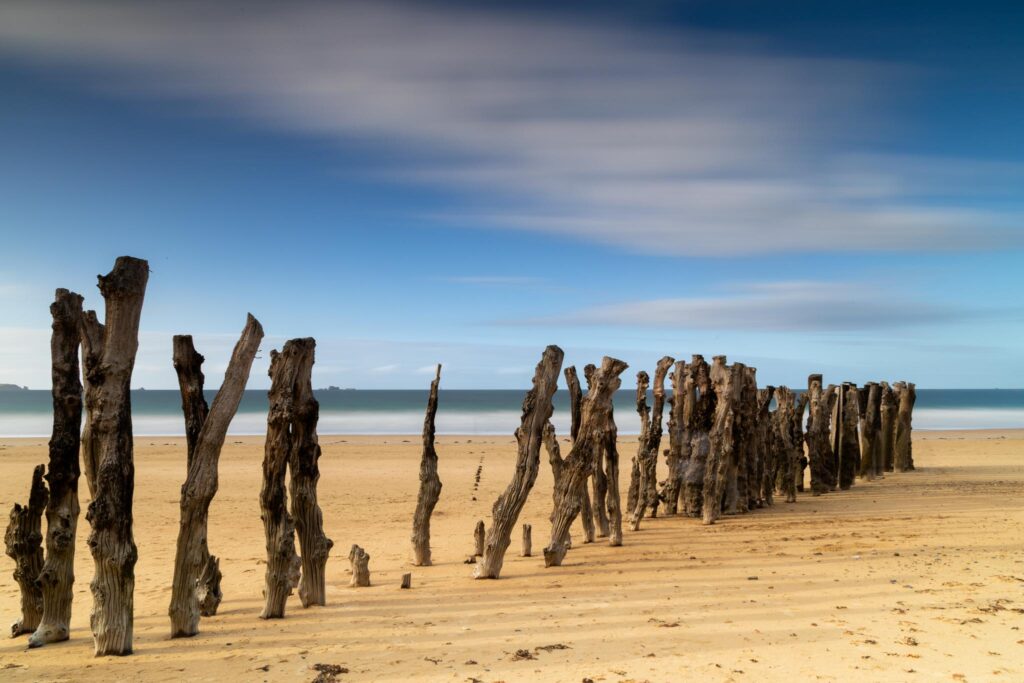 Les brise-lames de Saint-Malo