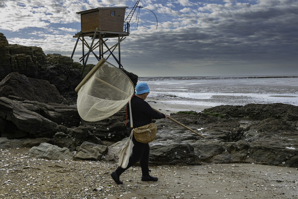 En route pour la pêche à la crevette du côté de Pornic