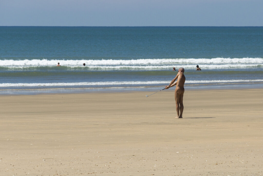 Swing dans le plus simple appareil