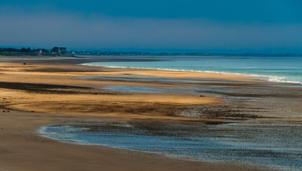 La plage de Barneville-Carteret