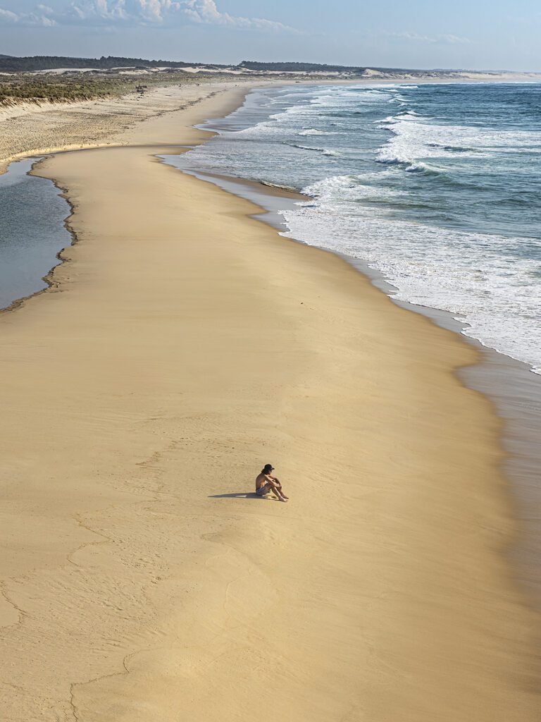 Sur une plage abandonné...