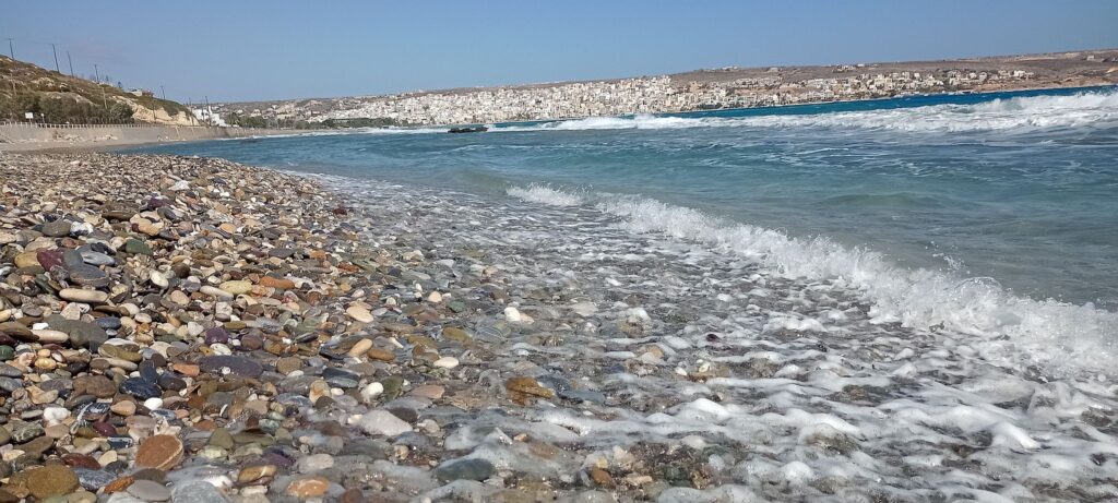 galets colorés de Sitia (Crète-Grèce)