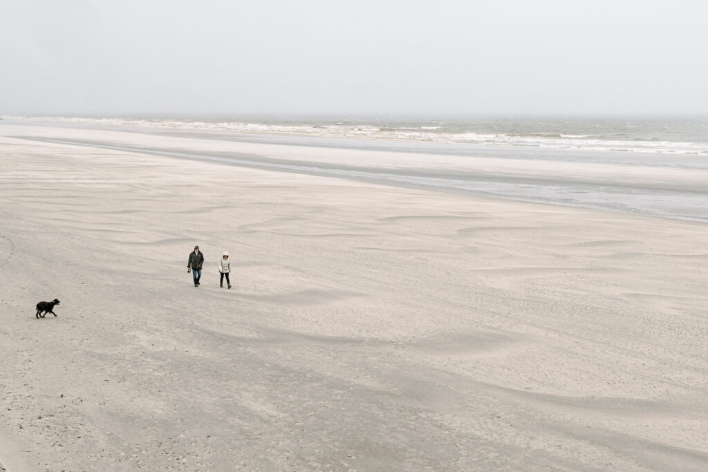 La mer du nord ... hors saison.