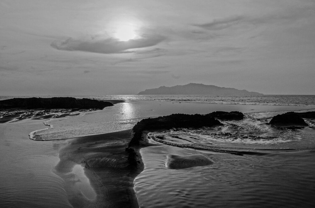 Sable noir à Fogo (Cap vert)