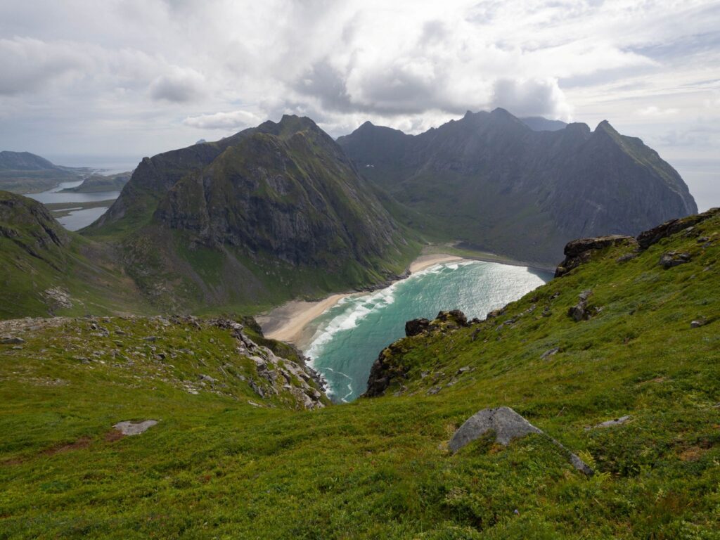 Plage de Kvalvika Iles Lofoten