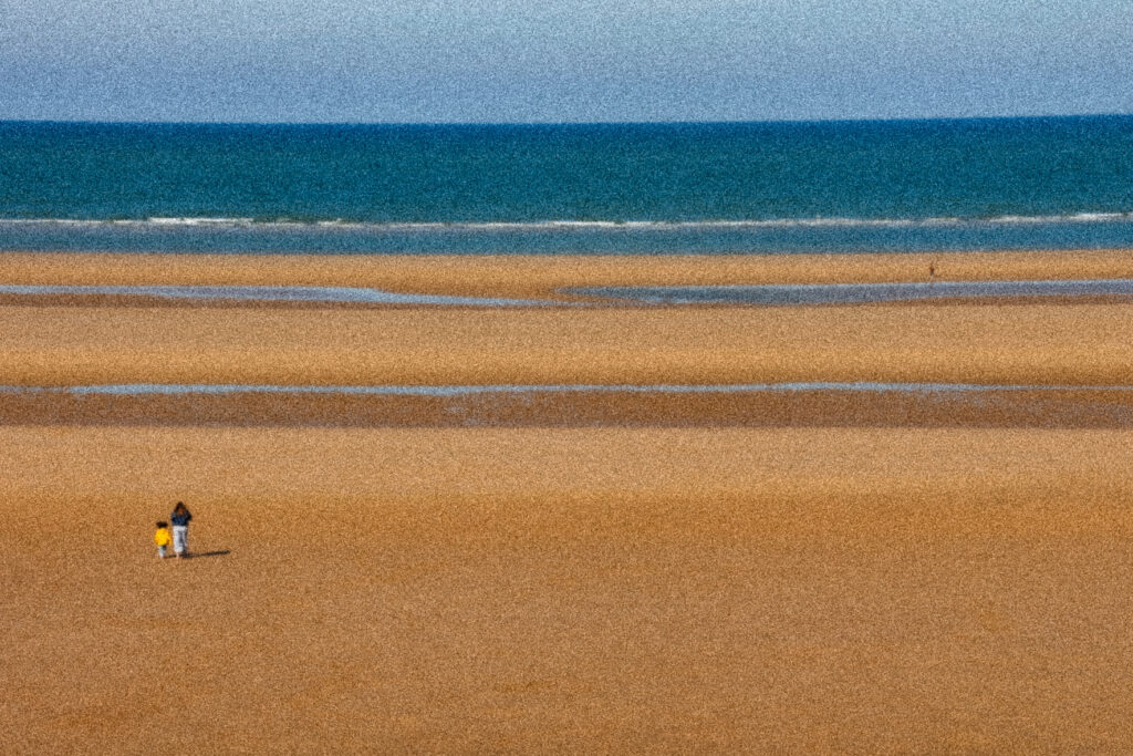 Plage en normandi