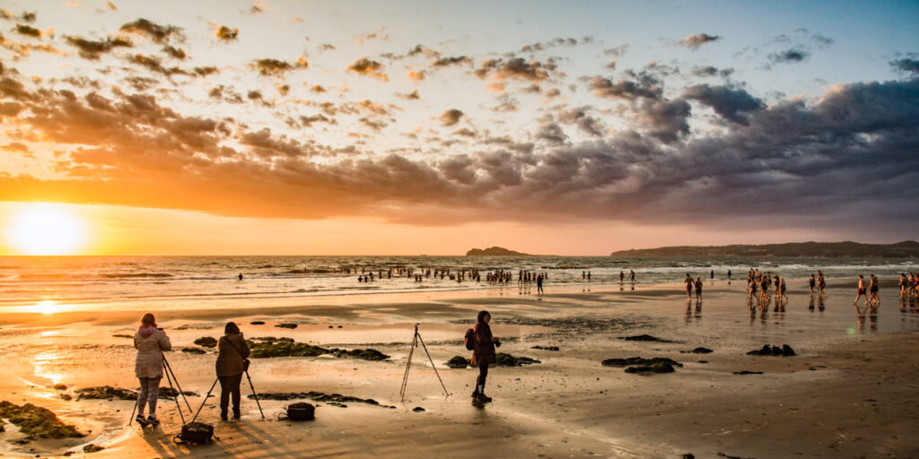 Un matin, manifestation pour la baie de Dublin