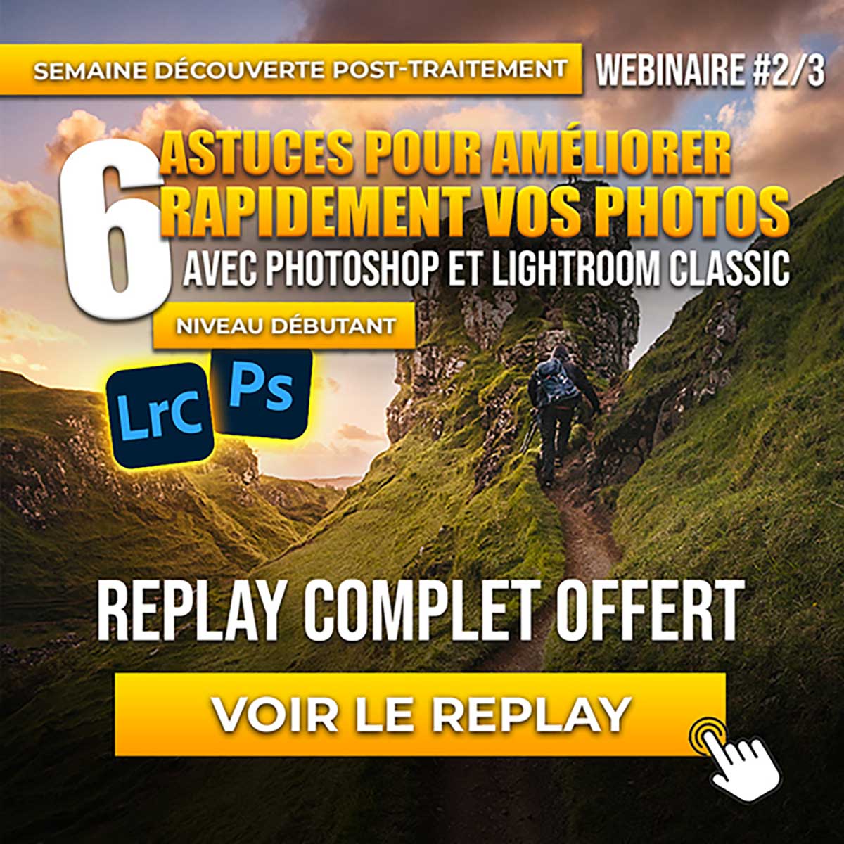 replay second webinaire débutant
