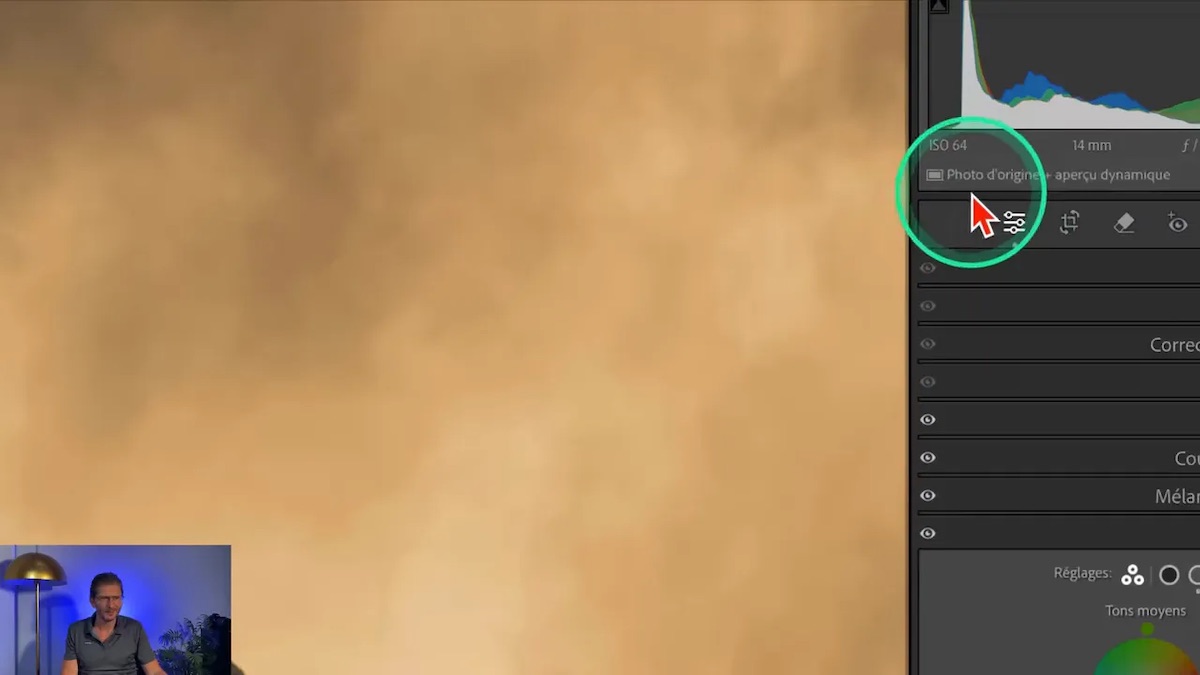 Lightroom Classic met à jour la photo après reconnexion du disque dur