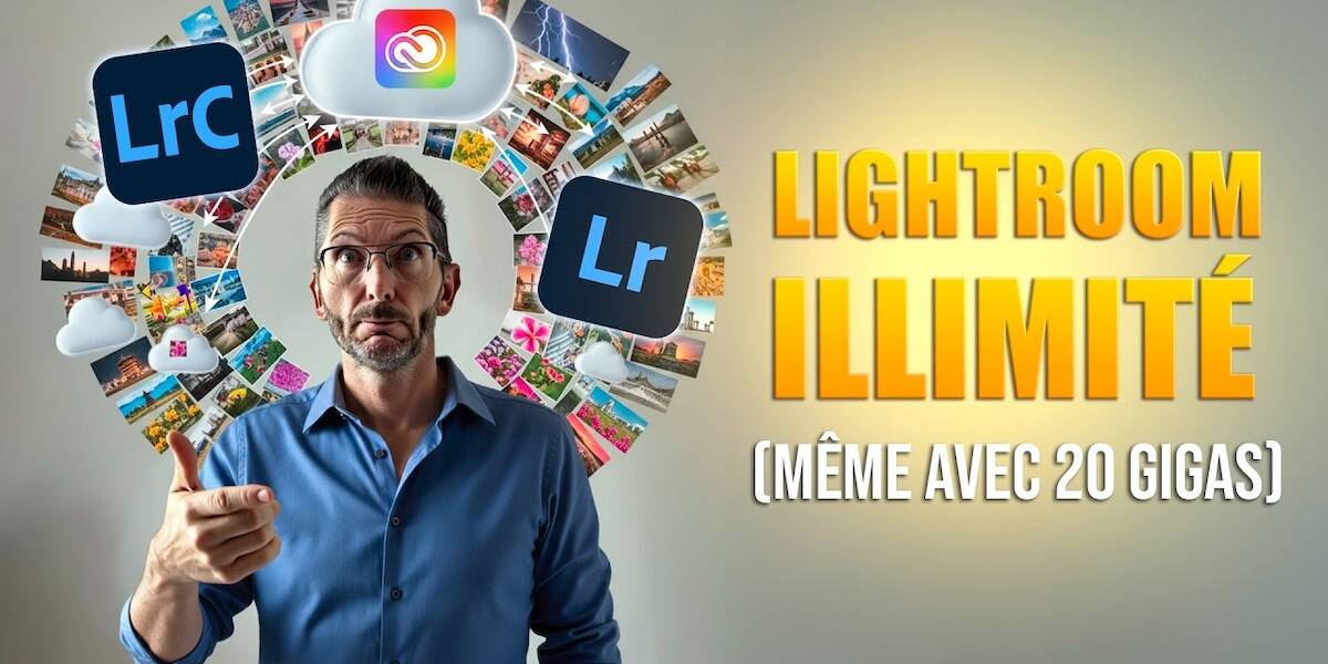 Miniature illustrant l’écosystème Lightroom et la méthode “Lightroom illimité”