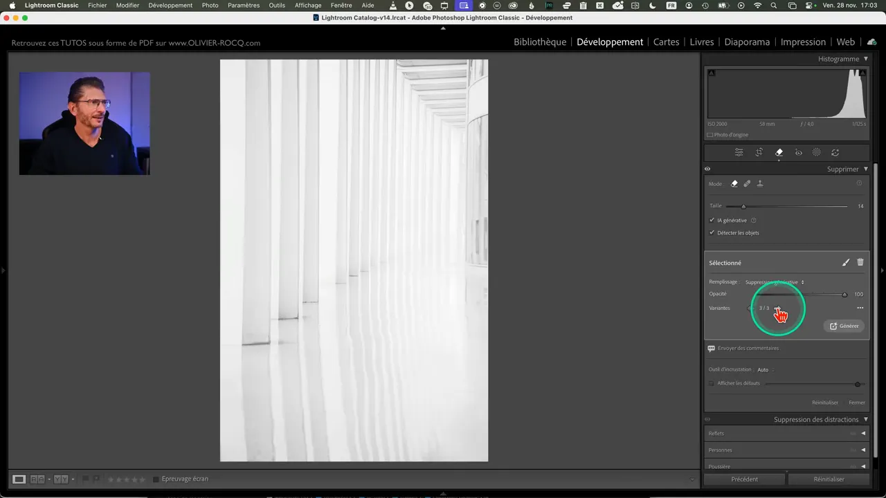 Détection IA des ombres et reflets