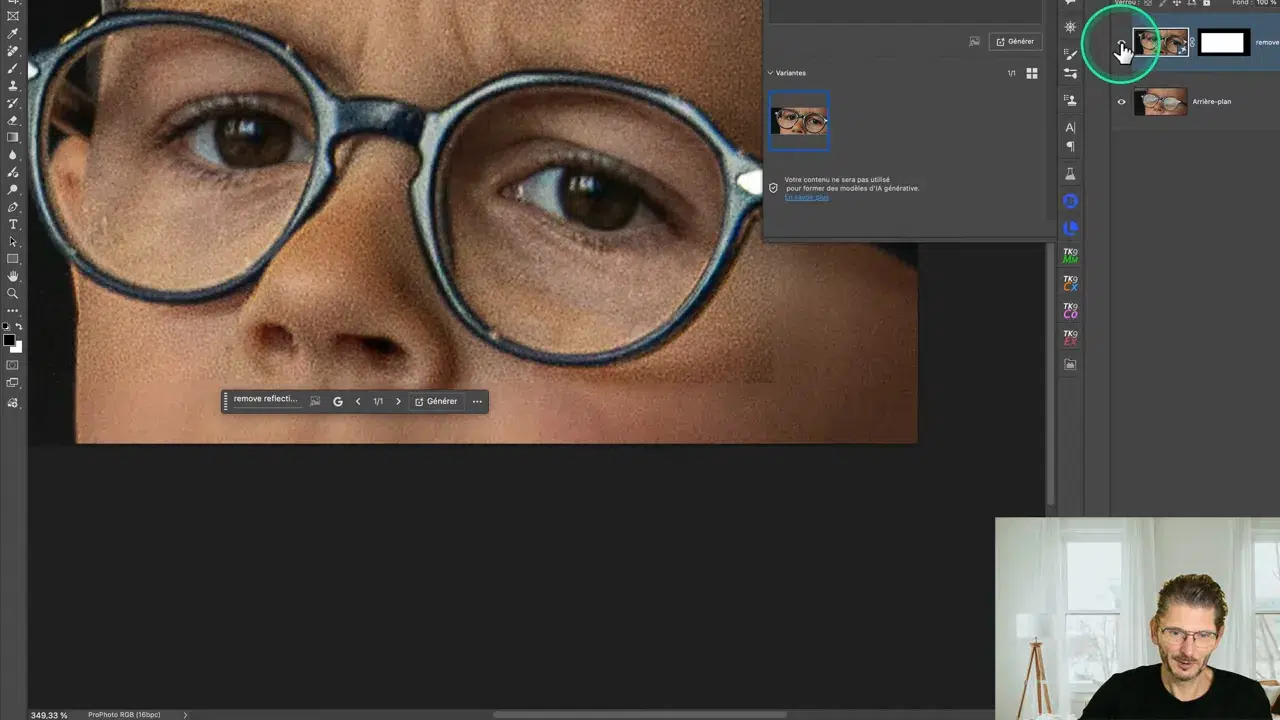 Apparition de grain après génération sur image basse résolution