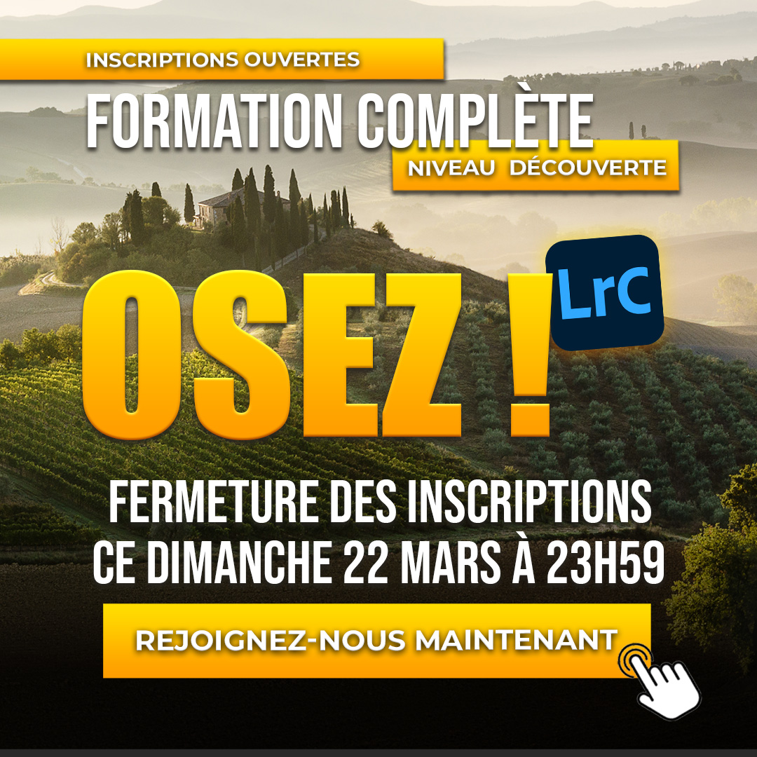 Inscripton LrC niveau d&eacute;couverte