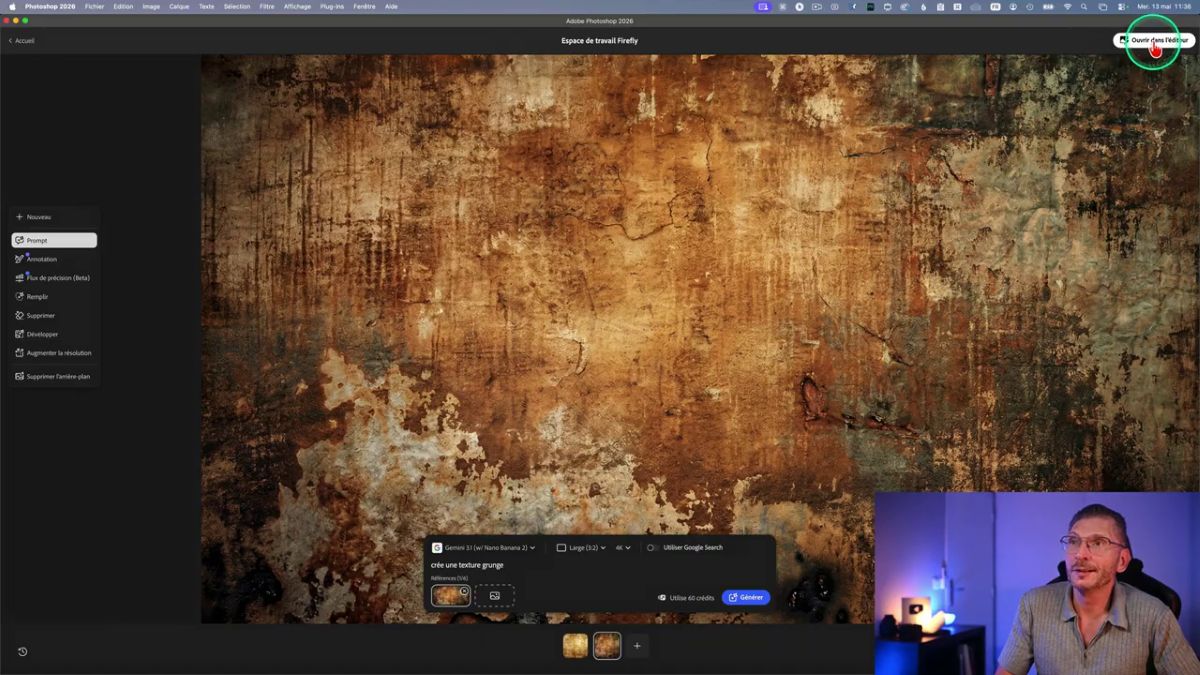 image dans Photoshop